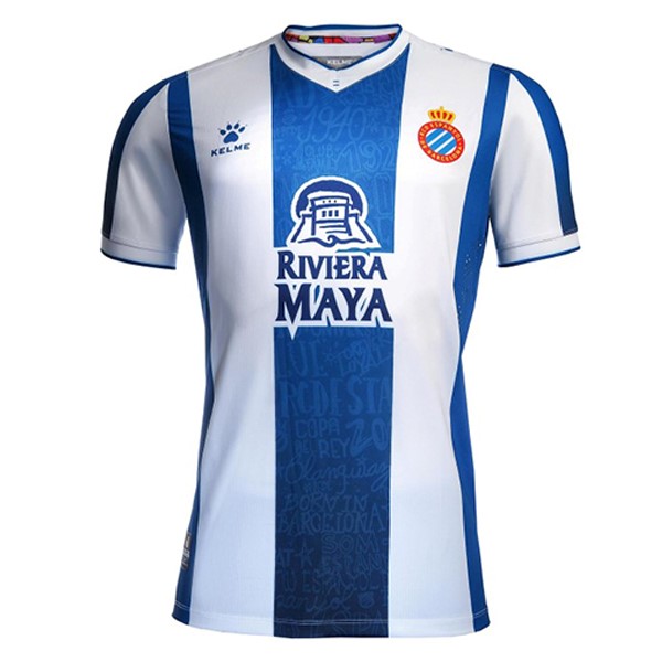 Tailandia Camiseta RCD Español 1ª 2019-2020 Azul